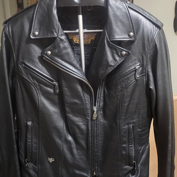 Harley Davidson 50th anniversary leather jacket - Picture 5 of 13